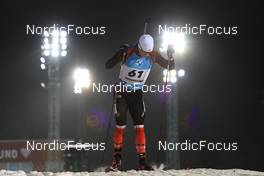 27.11.2021, Oestersund, Sweden, (SWE): Scott Gow (CAN) - IBU World Cup Biathlon, individual men, Oestersund (SWE). www.nordicfocus.com. © Manzoni/NordicFocus. Every downloaded picture is fee-liable.