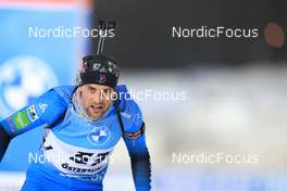 27.11.2021, Oestersund, Sweden, (SWE): Simon Desthieux (FRA) - IBU World Cup Biathlon, individual men, Oestersund (SWE). www.nordicfocus.com. © Manzoni/NordicFocus. Every downloaded picture is fee-liable.