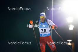 27.11.2021, Oestersund, Sweden, (SWE): Simon Eder (AUT) - IBU World Cup Biathlon, individual men, Oestersund (SWE). www.nordicfocus.com. © Manzoni/NordicFocus. Every downloaded picture is fee-liable.
