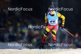 27.11.2021, Oestersund, Sweden, (SWE): Thierry Langer (BEL) - IBU World Cup Biathlon, individual men, Oestersund (SWE). www.nordicfocus.com. © Manzoni/NordicFocus. Every downloaded picture is fee-liable.