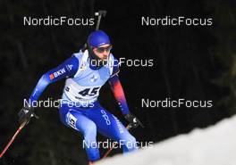 27.11.2021, Oestersund, Sweden, (SWE): Jeremy Finello (SUI) - IBU World Cup Biathlon, individual men, Oestersund (SWE). www.nordicfocus.com. © Manzoni/NordicFocus. Every downloaded picture is fee-liable.