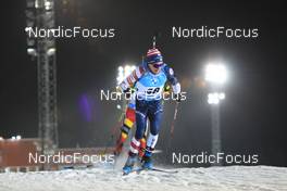 27.11.2021, Oestersund, Sweden, (SWE): Jake Brown (USA) - IBU World Cup Biathlon, individual men, Oestersund (SWE). www.nordicfocus.com. © Manzoni/NordicFocus. Every downloaded picture is fee-liable.