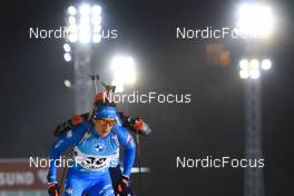 27.11.2021, Oestersund, Sweden, (SWE): Tommaso Giacomel (ITA) - IBU World Cup Biathlon, individual men, Oestersund (SWE). www.nordicfocus.com. © Manzoni/NordicFocus. Every downloaded picture is fee-liable.