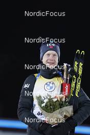 27.11.2021, Oestersund, Sweden, (SWE): Johannes Thingnes Boe (NOR) - IBU World Cup Biathlon, individual men, Oestersund (SWE). www.nordicfocus.com. © Manzoni/NordicFocus. Every downloaded picture is fee-liable.
