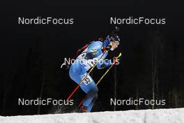 27.11.2021, Oestersund, Sweden, (SWE): Fabien Claude (FRA) - IBU World Cup Biathlon, individual men, Oestersund (SWE). www.nordicfocus.com. © Manzoni/NordicFocus. Every downloaded picture is fee-liable.