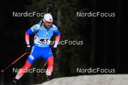 27.11.2021, Oestersund, Sweden, (SWE): Alexander Loginov (RUS) - IBU World Cup Biathlon, individual men, Oestersund (SWE). www.nordicfocus.com. © Manzoni/NordicFocus. Every downloaded picture is fee-liable.