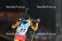 27.11.2021, Oestersund, Sweden, (SWE): Cesar Beauvais (BEL) - IBU World Cup Biathlon, individual men, Oestersund (SWE). www.nordicfocus.com. © Manzoni/NordicFocus. Every downloaded picture is fee-liable.