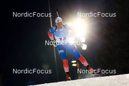 27.11.2021, Oestersund, Sweden, (SWE): Evgeniy Garanichev (RUS) - IBU World Cup Biathlon, individual men, Oestersund (SWE). www.nordicfocus.com. © Manzoni/NordicFocus. Every downloaded picture is fee-liable.