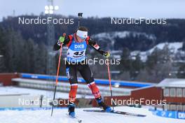 27.11.2021, Oestersund, Sweden, (SWE): Nadia Moser (CAN) - IBU World Cup Biathlon, individual women, Oestersund (SWE). www.nordicfocus.com. © Manzoni/NordicFocus. Every downloaded picture is fee-liable.