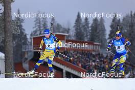 27.11.2021, Oestersund, Sweden, (SWE): Linn Persson (SWE), Anastasiya Merkushyna (UKR), (l-r) - IBU World Cup Biathlon, individual women, Oestersund (SWE). www.nordicfocus.com. © Manzoni/NordicFocus. Every downloaded picture is fee-liable.