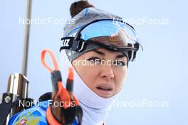 27.11.2021, Oestersund, Sweden, (SWE): Larisa Kuklina (RUS) - IBU World Cup Biathlon, individual women, Oestersund (SWE). www.nordicfocus.com. © Manzoni/NordicFocus. Every downloaded picture is fee-liable.