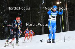 27.11.2021, Oestersund, Sweden, (SWE): Juliane Fruehwirt (GER), Samuela Comola (ITA), (l-r) - IBU World Cup Biathlon, individual women, Oestersund (SWE). www.nordicfocus.com. © Manzoni/NordicFocus. Every downloaded picture is fee-liable.