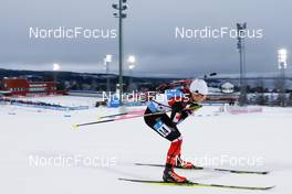 27.11.2021, Oestersund, Sweden, (SWE): Emma Lunder (CAN) - IBU World Cup Biathlon, individual women, Oestersund (SWE). www.nordicfocus.com. © Manzoni/NordicFocus. Every downloaded picture is fee-liable.