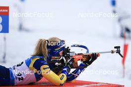 27.11.2021, Oestersund, Sweden, (SWE): Mona Brorsson (SWE) - IBU World Cup Biathlon, individual women, Oestersund (SWE). www.nordicfocus.com. © Manzoni/NordicFocus. Every downloaded picture is fee-liable.
