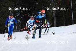 27.11.2021, Oestersund, Sweden, (SWE): Elena Chirkova (ROU), Vanessa Voigt (GER), (l-r) - IBU World Cup Biathlon, individual women, Oestersund (SWE). www.nordicfocus.com. © Manzoni/NordicFocus. Every downloaded picture is fee-liable.