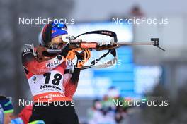 27.11.2021, Oestersund, Sweden, (SWE): Lisa Theresa Hauser (AUT) - IBU World Cup Biathlon, individual women, Oestersund (SWE). www.nordicfocus.com. © Manzoni/NordicFocus. Every downloaded picture is fee-liable.