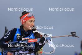 27.11.2021, Oestersund, Sweden, (SWE): Juliane Fruehwirt (GER) - IBU World Cup Biathlon, individual women, Oestersund (SWE). www.nordicfocus.com. © Manzoni/NordicFocus. Every downloaded picture is fee-liable.