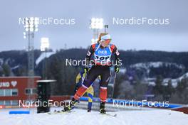 27.11.2021, Oestersund, Sweden, (SWE): Sarah Beaudry (CAN) - IBU World Cup Biathlon, individual women, Oestersund (SWE). www.nordicfocus.com. © Manzoni/NordicFocus. Every downloaded picture is fee-liable.