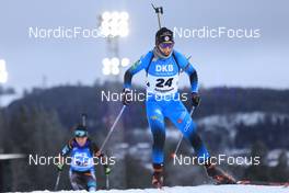 27.11.2021, Oestersund, Sweden, (SWE): Anais Chevalier-Bouchet (FRA) - IBU World Cup Biathlon, individual women, Oestersund (SWE). www.nordicfocus.com. © Manzoni/NordicFocus. Every downloaded picture is fee-liable.