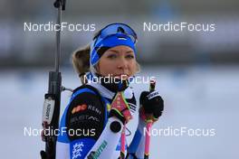 27.11.2021, Oestersund, Sweden, (SWE): Regina Oja (EST) - IBU World Cup Biathlon, individual women, Oestersund (SWE). www.nordicfocus.com. © Manzoni/NordicFocus. Every downloaded picture is fee-liable.