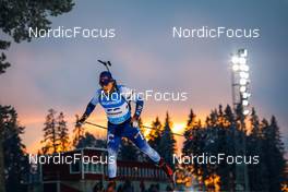28.11.2021, Oestersund, Sweden, (SWE): Tuomas Harjula (FIN) - IBU World Cup Biathlon, sprint men, Oestersund (SWE). www.nordicfocus.com. © Manzoni/NordicFocus. Every downloaded picture is fee-liable.