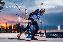 28.11.2021, Oestersund, Sweden, (SWE): Justus Strelow (GER) - IBU World Cup Biathlon, sprint men, Oestersund (SWE). www.nordicfocus.com. © Manzoni/NordicFocus. Every downloaded picture is fee-liable.