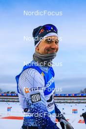 28.11.2021, Oestersund, Sweden, (SWE): Olli Hiidensalo (FIN) - IBU World Cup Biathlon, sprint men, Oestersund (SWE). www.nordicfocus.com. © Manzoni/NordicFocus. Every downloaded picture is fee-liable.