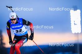 28.11.2021, Oestersund, Sweden, (SWE): Tarjei Boe (NOR) - IBU World Cup Biathlon, sprint men, Oestersund (SWE). www.nordicfocus.com. © Manzoni/NordicFocus. Every downloaded picture is fee-liable.