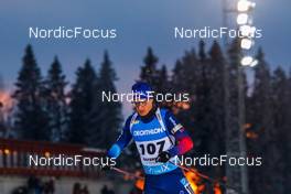 28.11.2021, Oestersund, Sweden, (SWE): Niklas Hartweg (SUI) - IBU World Cup Biathlon, sprint men, Oestersund (SWE). www.nordicfocus.com. © Manzoni/NordicFocus. Every downloaded picture is fee-liable.