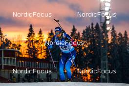28.11.2021, Oestersund, Sweden, (SWE): Joscha Burkhalter (SUI) - IBU World Cup Biathlon, sprint men, Oestersund (SWE). www.nordicfocus.com. © Manzoni/NordicFocus. Every downloaded picture is fee-liable.