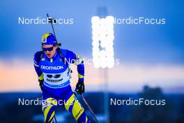 28.11.2021, Oestersund, Sweden, (SWE): Anton Dudchenko (UKR) - IBU World Cup Biathlon, sprint men, Oestersund (SWE). www.nordicfocus.com. © Manzoni/NordicFocus. Every downloaded picture is fee-liable.
