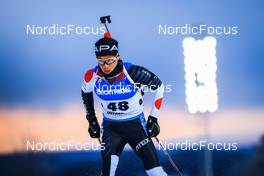28.11.2021, Oestersund, Sweden, (SWE): Mikito Tachizaki (JPN) - IBU World Cup Biathlon, sprint men, Oestersund (SWE). www.nordicfocus.com. © Manzoni/NordicFocus. Every downloaded picture is fee-liable.