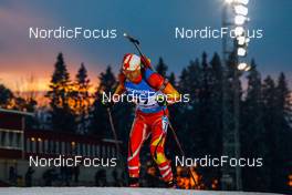 28.11.2021, Oestersund, Sweden, (SWE): Xingyuan Yan (CHN) - IBU World Cup Biathlon, sprint men, Oestersund (SWE). www.nordicfocus.com. © Manzoni/NordicFocus. Every downloaded picture is fee-liable.