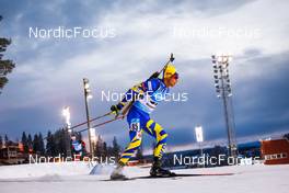 28.11.2021, Oestersund, Sweden, (SWE): Denys Nasyko (UKR) - IBU World Cup Biathlon, sprint men, Oestersund (SWE). www.nordicfocus.com. © Manzoni/NordicFocus. Every downloaded picture is fee-liable.