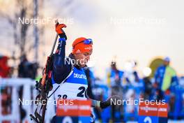 28.11.2021, Oestersund, Sweden, (SWE): Philipp Nawrath (GER) - IBU World Cup Biathlon, sprint men, Oestersund (SWE). www.nordicfocus.com. © Manzoni/NordicFocus. Every downloaded picture is fee-liable.