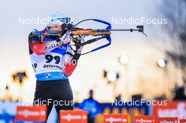 28.11.2021, Oestersund, Sweden, (SWE): Magnus Oberhauser (AUT) - IBU World Cup Biathlon, sprint men, Oestersund (SWE). www.nordicfocus.com. © Manzoni/NordicFocus. Every downloaded picture is fee-liable.