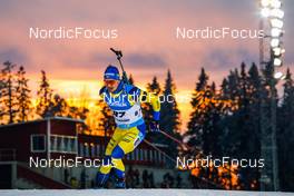 28.11.2021, Oestersund, Sweden, (SWE): Oskar Brandt (SWE) - IBU World Cup Biathlon, sprint men, Oestersund (SWE). www.nordicfocus.com. © Manzoni/NordicFocus. Every downloaded picture is fee-liable.