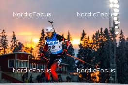 28.11.2021, Oestersund, Sweden, (SWE): Vetle Sjaastad Christiansen (NOR) - IBU World Cup Biathlon, sprint men, Oestersund (SWE). www.nordicfocus.com. © Manzoni/NordicFocus. Every downloaded picture is fee-liable.