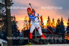 28.11.2021, Oestersund, Sweden, (SWE): Lukasz Szczurek (POL) - IBU World Cup Biathlon, sprint men, Oestersund (SWE). www.nordicfocus.com. © Manzoni/NordicFocus. Every downloaded picture is fee-liable.