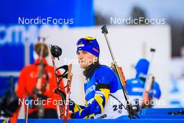 28.11.2021, Oestersund, Sweden, (SWE): Dmytro Pidruchnyi (UKR) - IBU World Cup Biathlon, sprint men, Oestersund (SWE). www.nordicfocus.com. © Manzoni/NordicFocus. Every downloaded picture is fee-liable.