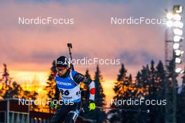 28.11.2021, Oestersund, Sweden, (SWE): Kosuke Ozaki (JPN) - IBU World Cup Biathlon, sprint men, Oestersund (SWE). www.nordicfocus.com. © Manzoni/NordicFocus. Every downloaded picture is fee-liable.