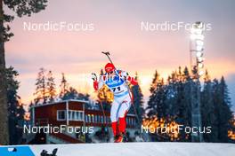 28.11.2021, Oestersund, Sweden, (SWE): Przemyslaw Pancerz (POL) - IBU World Cup Biathlon, sprint men, Oestersund (SWE). www.nordicfocus.com. © Manzoni/NordicFocus. Every downloaded picture is fee-liable.