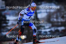 28.11.2021, Oestersund, Sweden, (SWE): Michal Krcmar (CZE) - IBU World Cup Biathlon, sprint men, Oestersund (SWE). www.nordicfocus.com. © Manzoni/NordicFocus. Every downloaded picture is fee-liable.