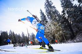 28.11.2021, Oestersund, Sweden, (SWE): Lukas Hofer (ITA) - IBU World Cup Biathlon, sprint men, Oestersund (SWE). www.nordicfocus.com. © Manzoni/NordicFocus. Every downloaded picture is fee-liable.