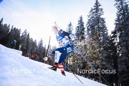 28.11.2021, Oestersund, Sweden, (SWE): Paul Schommer (USA) - IBU World Cup Biathlon, sprint men, Oestersund (SWE). www.nordicfocus.com. © Manzoni/NordicFocus. Every downloaded picture is fee-liable.
