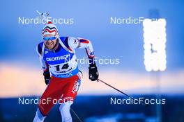28.11.2021, Oestersund, Sweden, (SWE): Timofei Lapshin (KOR) - IBU World Cup Biathlon, sprint men, Oestersund (SWE). www.nordicfocus.com. © Manzoni/NordicFocus. Every downloaded picture is fee-liable.