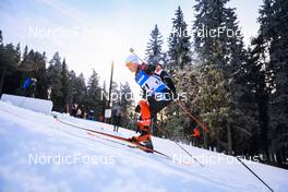 28.11.2021, Oestersund, Sweden, (SWE): Scott Gow (CAN) - IBU World Cup Biathlon, sprint men, Oestersund (SWE). www.nordicfocus.com. © Manzoni/NordicFocus. Every downloaded picture is fee-liable.