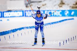 28.11.2021, Oestersund, Sweden, (SWE): Heikki Laitinen (FIN) - IBU World Cup Biathlon, sprint men, Oestersund (SWE). www.nordicfocus.com. © Manzoni/NordicFocus. Every downloaded picture is fee-liable.
