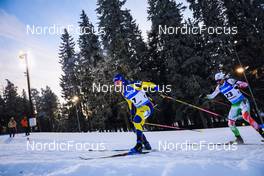 28.11.2021, Oestersund, Sweden, (SWE): Jesper Nelin (SWE) - IBU World Cup Biathlon, sprint men, Oestersund (SWE). www.nordicfocus.com. © Manzoni/NordicFocus. Every downloaded picture is fee-liable.