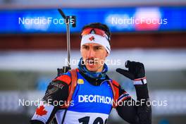 28.11.2021, Oestersund, Sweden, (SWE): Trevor Kiers (CAN) - IBU World Cup Biathlon, sprint men, Oestersund (SWE). www.nordicfocus.com. © Manzoni/NordicFocus. Every downloaded picture is fee-liable.